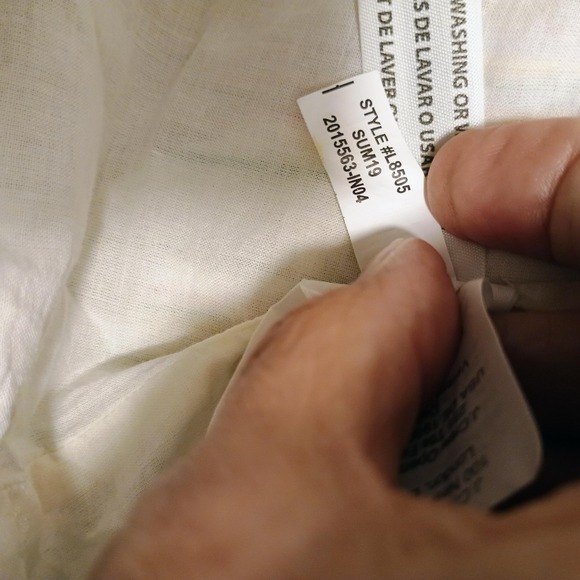 Madewell Dress Womens 2 Multicolor Striped Button Front Tiered Cotton Sundress - Picture 10 of 14